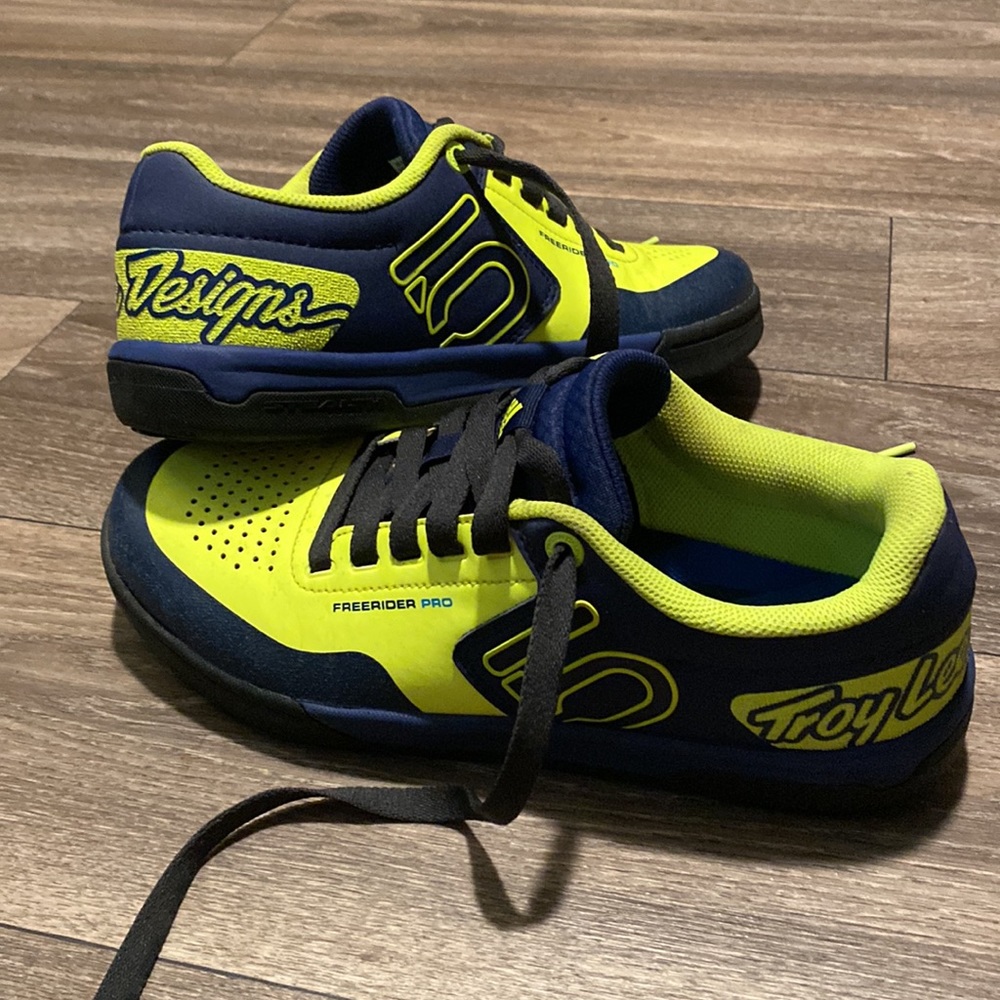 Adidas, Five Ten, Troy Lee Designs Freeride Pro MTB cycling shoes size US mens 9